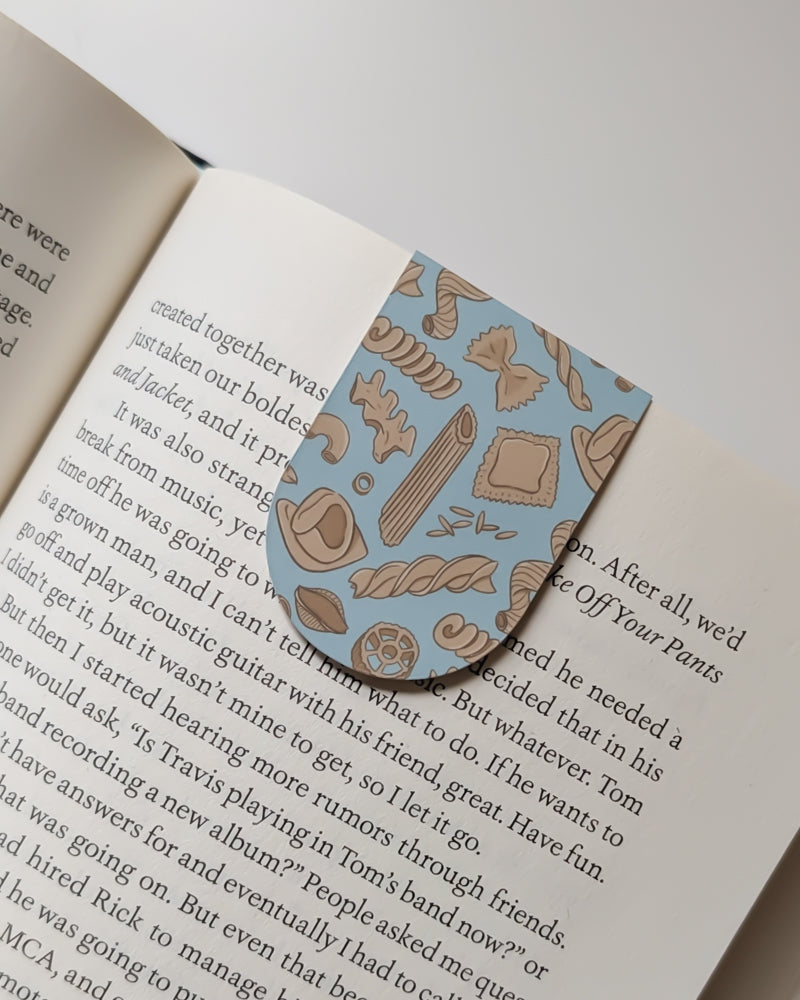 Pasta Lover Magnetic Bookmark