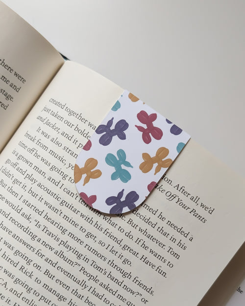 Balloon Dogs (Pattern) Magnetic Bookmark