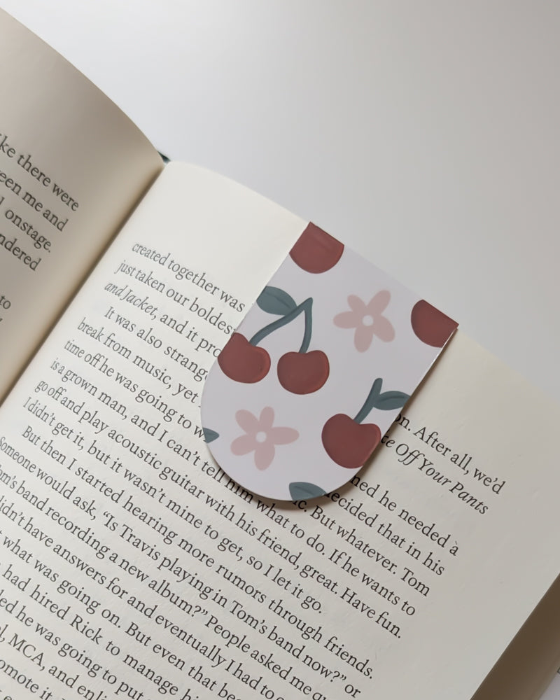 Cherries Magnetic Bookmark