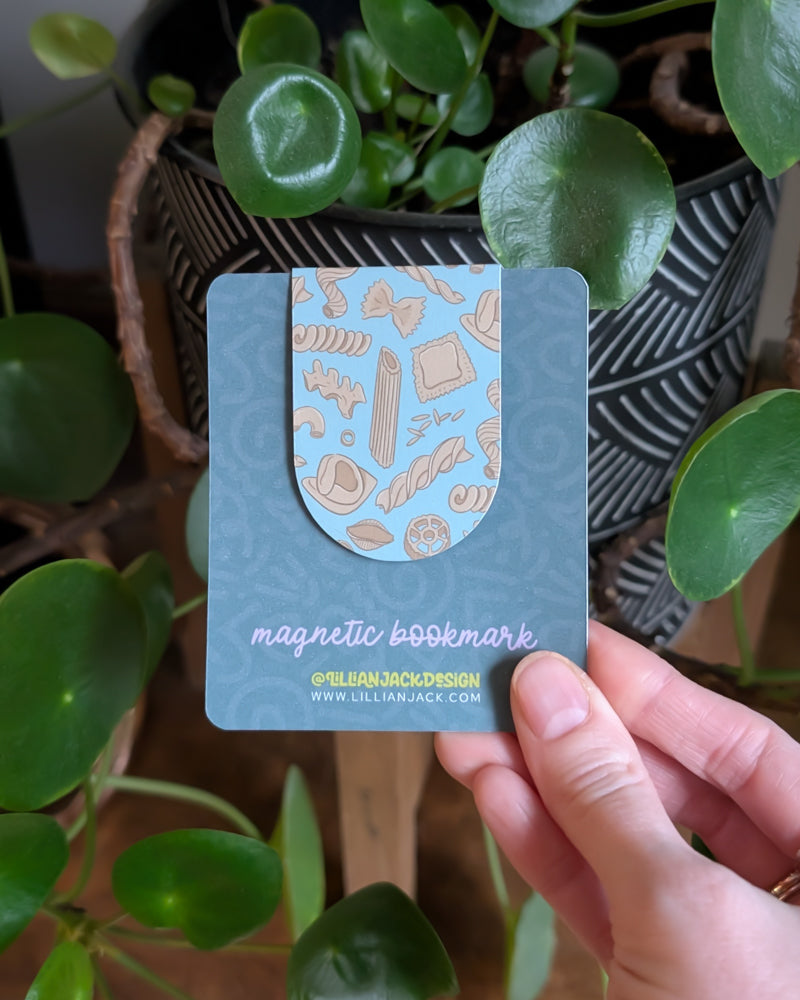 Pasta Lover Magnetic Bookmark