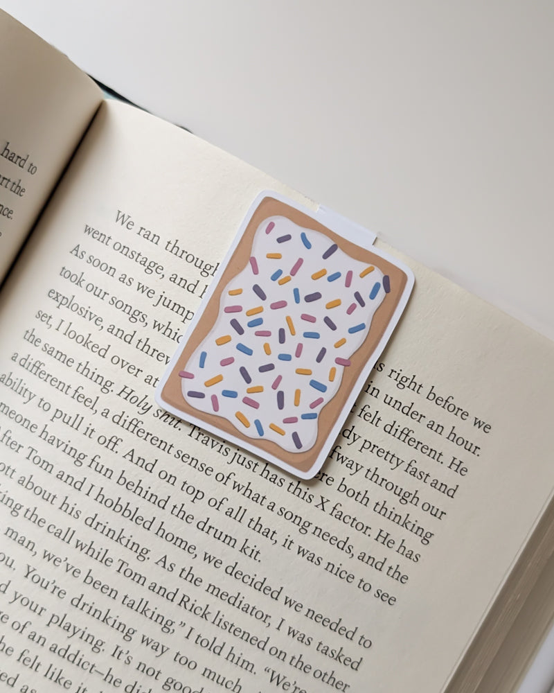 Sprinkle Pop Tart Magnetic Bookmark