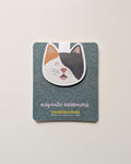 Calico Cat Magnetic Bookmark