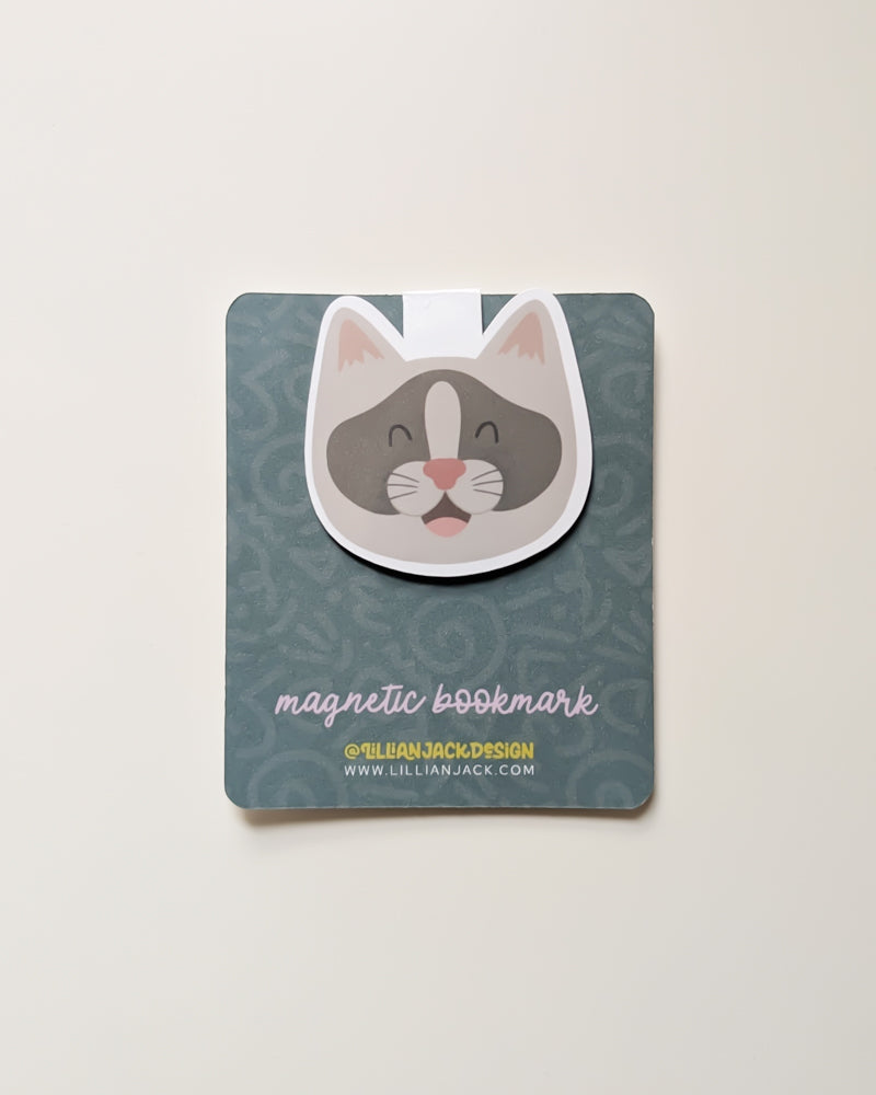 Siamese Cat Magnetic Bookmark