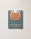 Ginger Cat Magnetic Bookmark