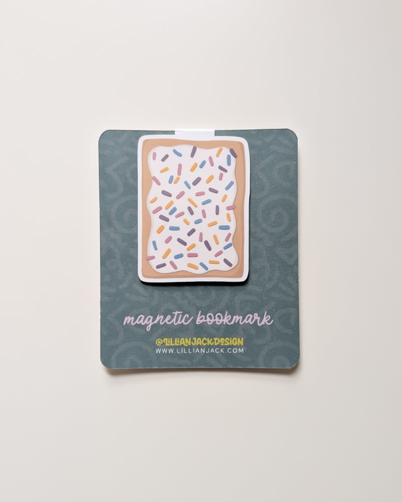 Sprinkle Pop Tart Magnetic Bookmark