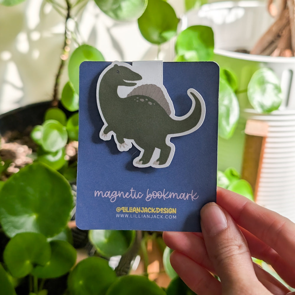 Spinosaurus Magnetic Bookmark