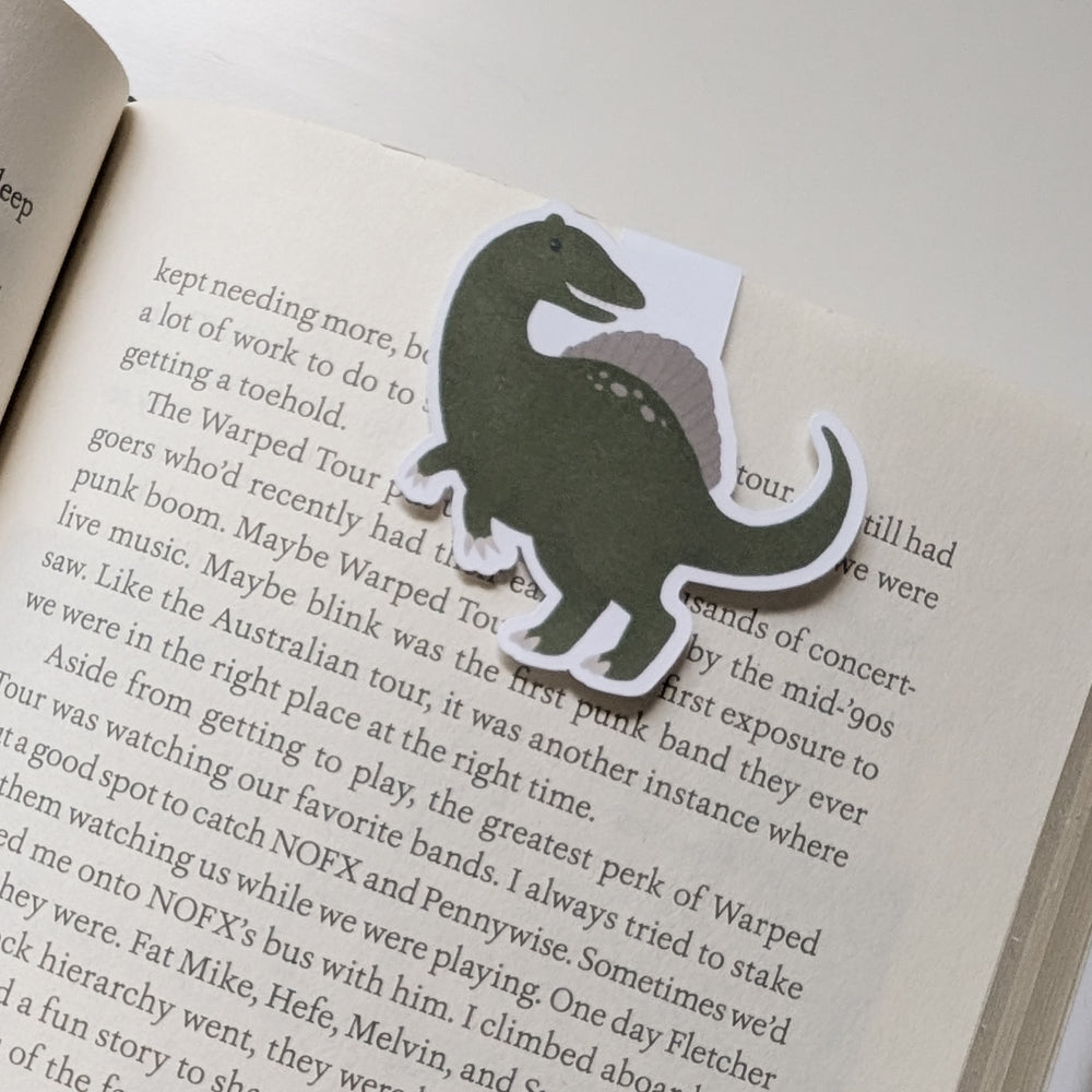 Spinosaurus Magnetic Bookmark